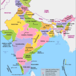 Map of india political enlarge view